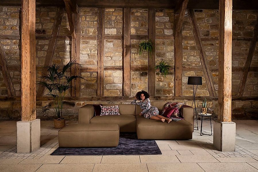 W.SCHILLIG Ecksofa around-the-block, modern und elegant, bequem, L-Form, mi günstig online kaufen