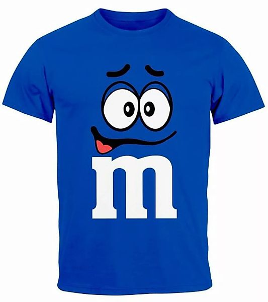 MoonWorks Print-Shirt Herren T-Shirt Fasching Karneval M Aufdruck Gruppen- günstig online kaufen