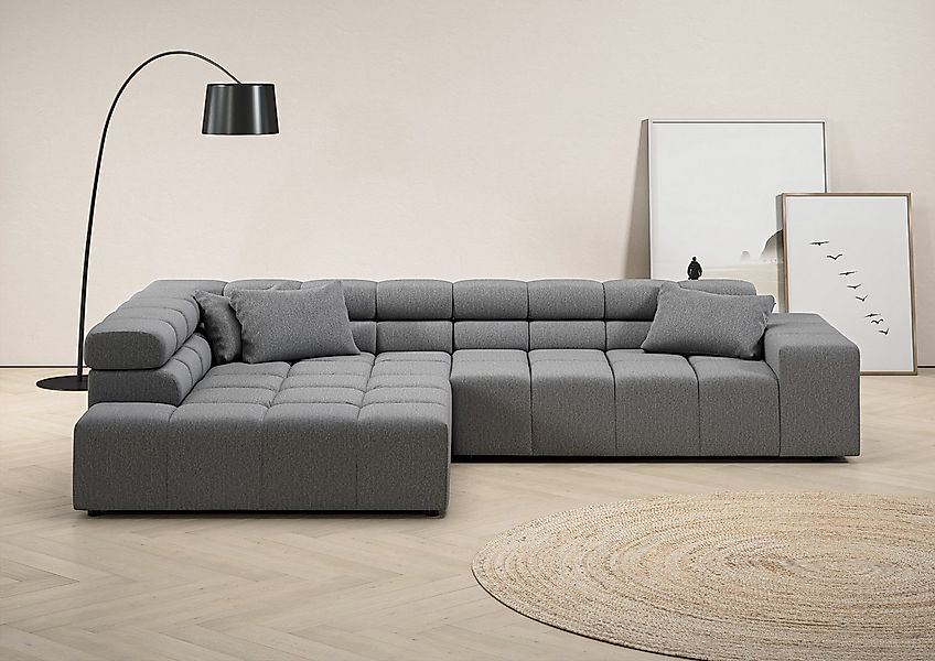 INOSIGN Ecksofa Ancona incl. Kopfteilverstellung, OTTOs Choice, Breite 319c günstig online kaufen