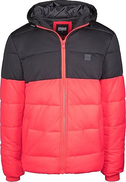 URBAN CLASSICS Winterjacke Urban Classics Herren Hooded 2-Tone Puffer Jacke günstig online kaufen