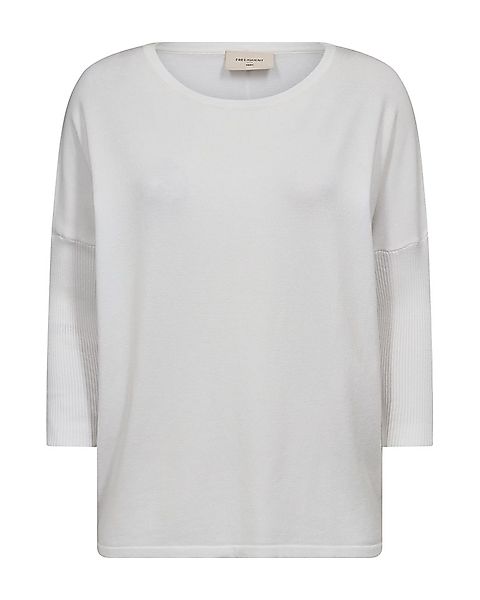 FREEQUENT Strickpullover FQJONE-PU mit 3/4 Armen günstig online kaufen