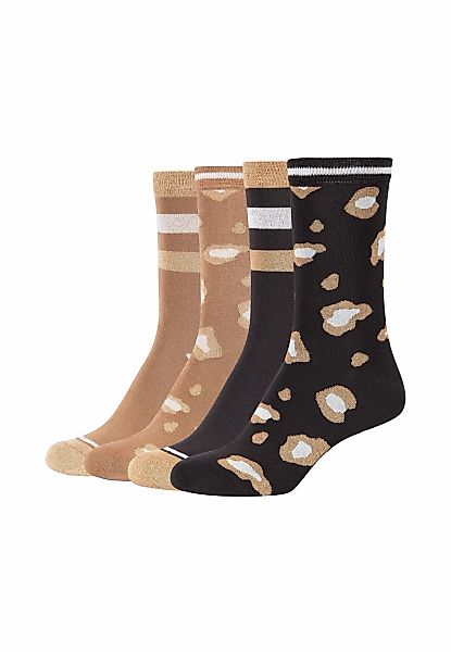 Camano Socken "Socken 4er Pack", 4er Pack Ohne einengenden Druck für hohen günstig online kaufen