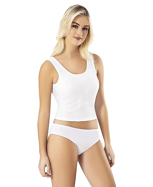 fashionshowcase Crop-Top Damen Ripptop aus Baumwolle, günstig online kaufen