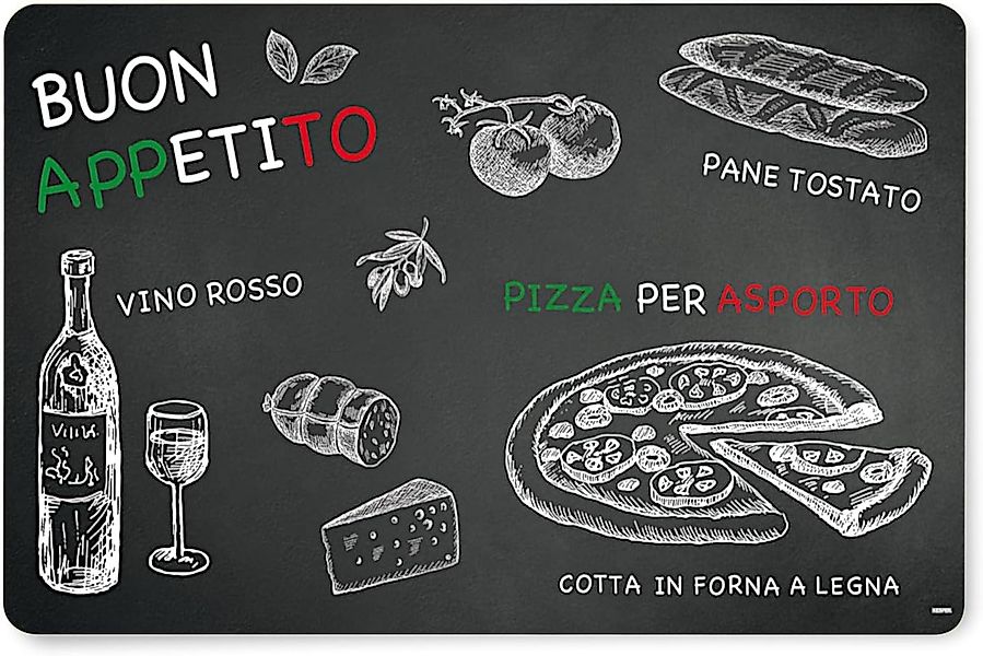 KESPER® Platzset Platzset RISTORANTE aus Polypropylen/Untersetzer, günstig online kaufen