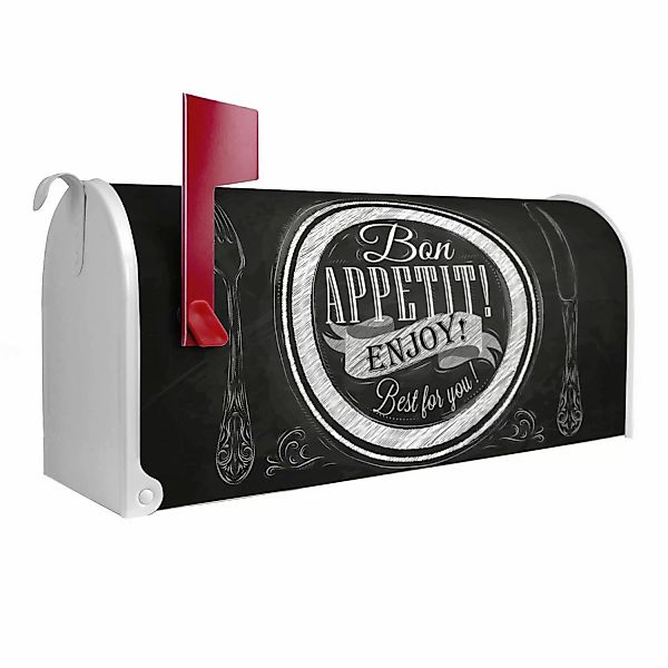 Banjado Amerikanischer Briefkasten Weiß 48x22x16cm US Mailbox Letterbox Pos günstig online kaufen