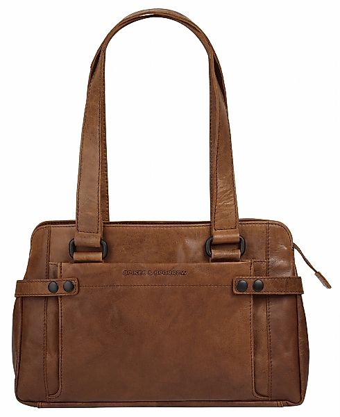 Spikes & Sparrow Henkeltasche echt Leder günstig online kaufen