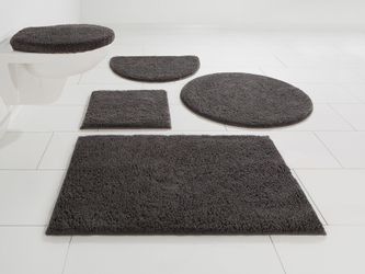 my home Badematte "Maren, Badvorleger, Badezimmer Teppich" Höhe 15 mm rutsc günstig online kaufen