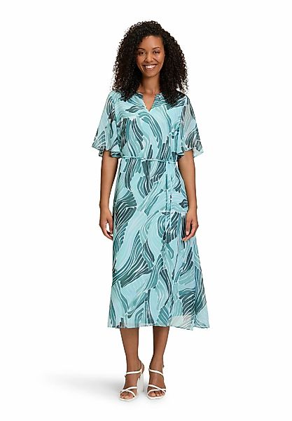 Betty&Co Chiffonkleid "Betty & Co Chiffonkleid mit Flügelärmeln", Druck günstig online kaufen