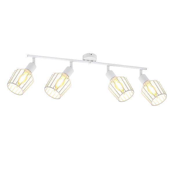 Nettlife LED Deckenspots Schwarz Weiß E14 günstig online kaufen