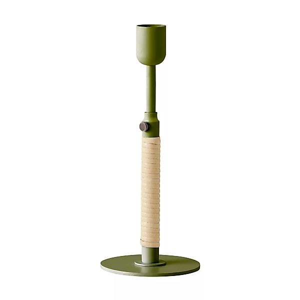 Menu - Duca Kerzenständer - olivgrün (Pantone 5763C)/lackiert/H 16.5-24cm/h günstig online kaufen