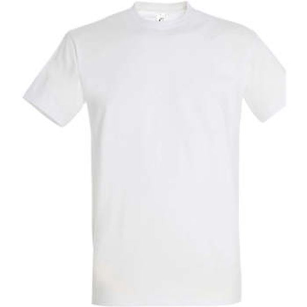 Sols  T-Shirt IMPERIAL camiseta color Blanco-100% algodón semi-peinado günstig online kaufen