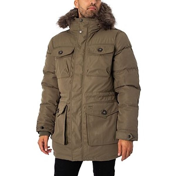 Superdry  Parkas Chinook-Parkajacke aus Kunstpelz günstig online kaufen