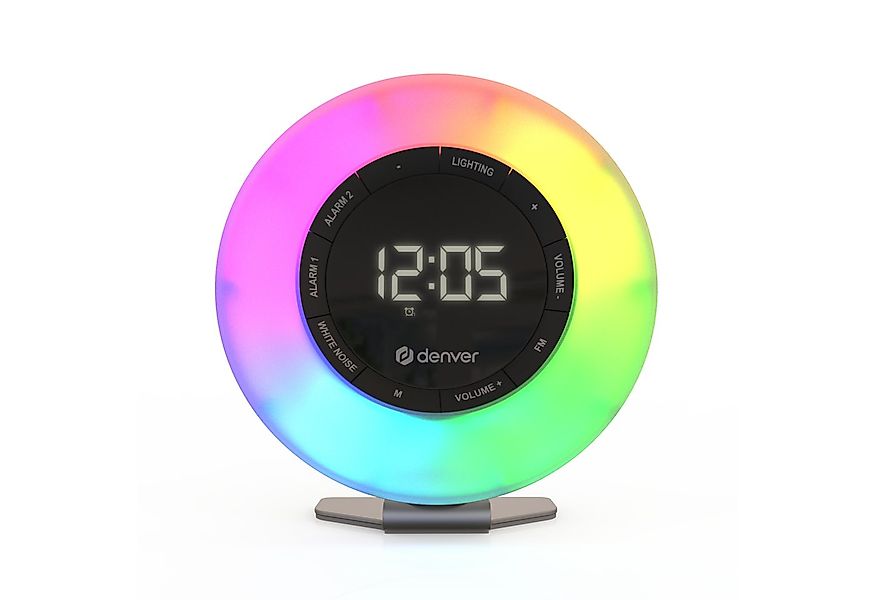 Denver Radiowecker CRL-342 Wake-up-Light, Naturklänge, White-Noise günstig online kaufen