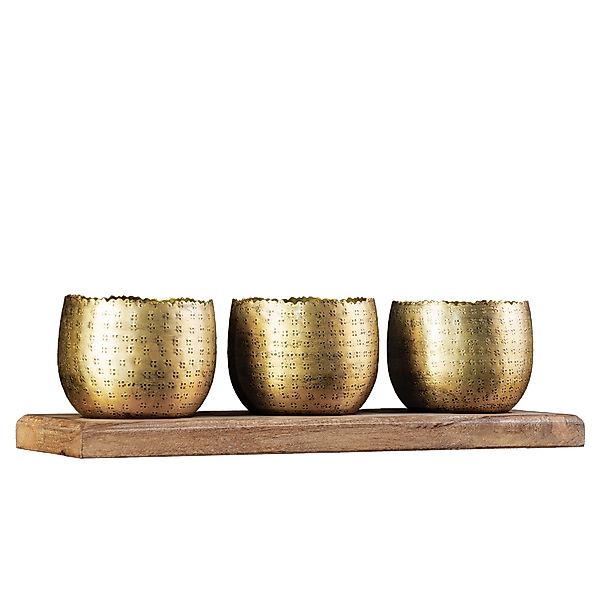 riess-ambiente Dekoschale ORIENT 45cm gold · günstig online kaufen