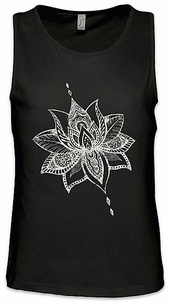 Urban Backwoods Tanktop Tattoo Flower Ärmelloses T-Shirt Blume Pflanze Plan günstig online kaufen