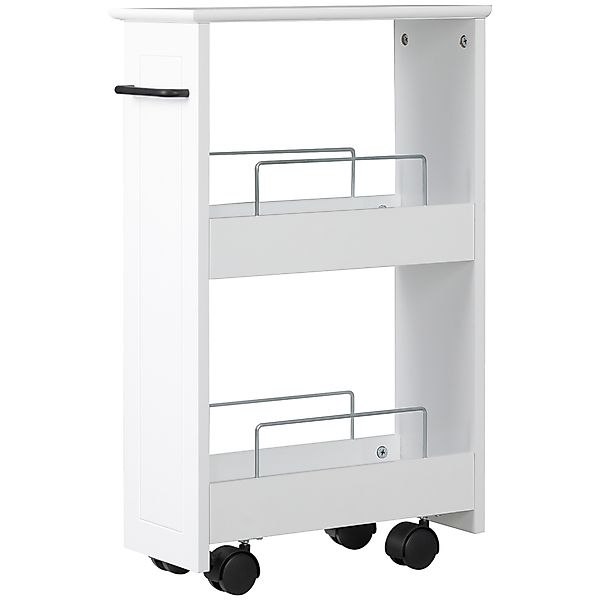kleankin Küchenwagen, platzsparend, Badezimmerwagen, vielseitig, platzspare günstig online kaufen