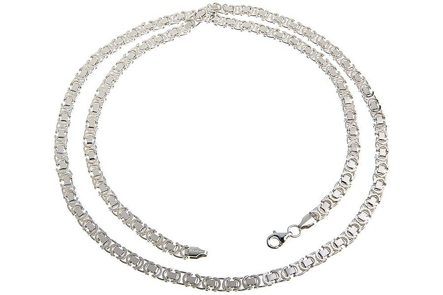 Silberkettenstore Silberkette Königskette, flach 4,6mm - günstig online kaufen