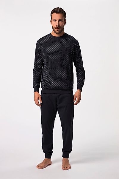 JP1880 Schlafanzug Schlafanzug Bauchfit Langarmshirt lange günstig online kaufen