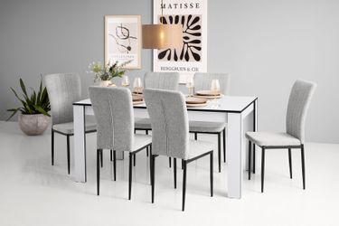 Home affaire Esstisch Bergamo Küchentisch, pflegeleichter günstig online kaufen