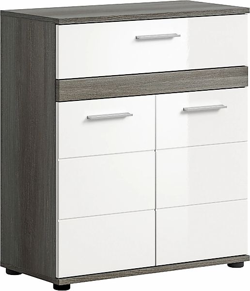welltime Midischrank "LUCCA, TOPSELLER, Höhe 79 cm, 2 Türen, 1 Schubkasten, günstig online kaufen