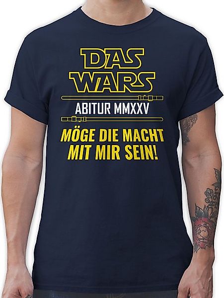 Shirtracer T-Shirt Das Wars Abi 2025 Abitur & Abschluss 2025 Geschenk günstig online kaufen