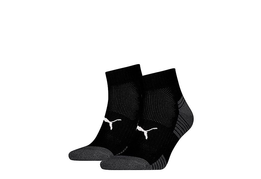PUMA Kurzsocken PUMA UNISEX SPORT CUSHIONED QUARTER 2P (2 Paar) Rippenbündc günstig online kaufen