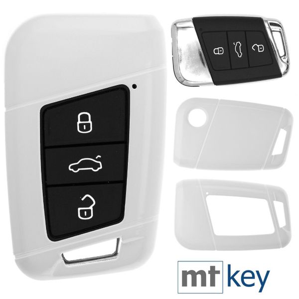 mt-key Schlüsseltasche Autoschlüssel Hardcover Schutzhülle Metallic günstig online kaufen