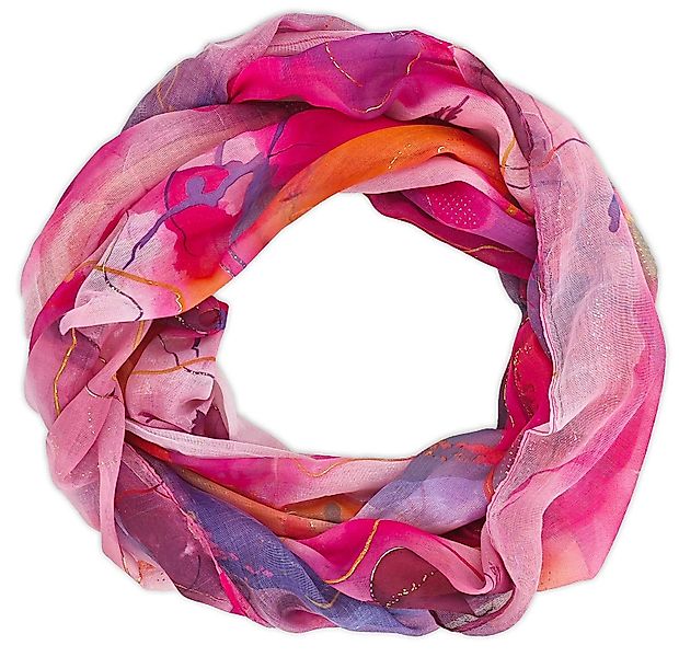 styleBREAKER Loop Loop Aquarell Glow Metallic günstig online kaufen