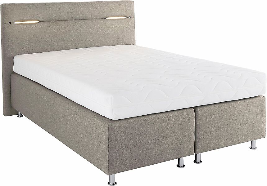 Westfalia Schlafkomfort Boxspringbett, wahlweise mit LED-Beleuchtung günstig online kaufen