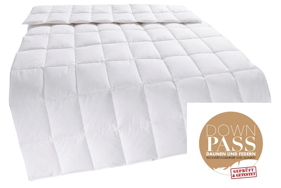 my home Federbettdecke "Ulani, Bettdecke 135x200 cm, 155x220 cm" normal Fül günstig online kaufen