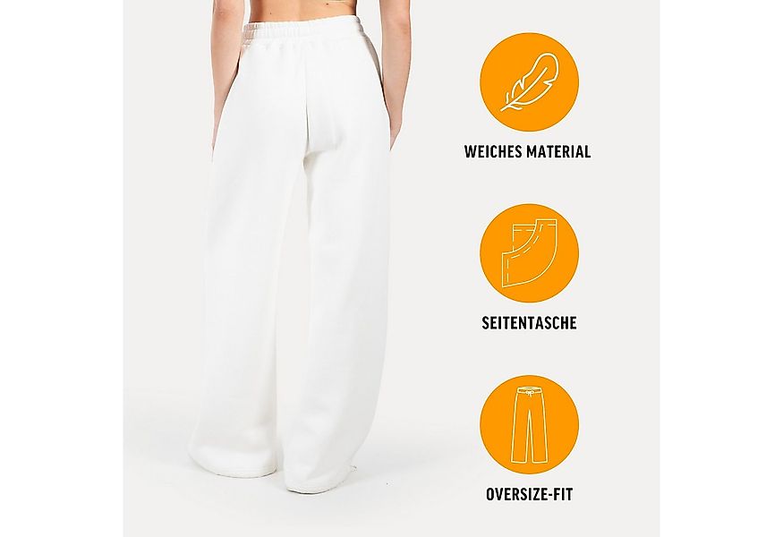 Smilodox Jogginghose Damen Siara, Bequeme Freizeithose mit Seitentaschen Tr günstig online kaufen