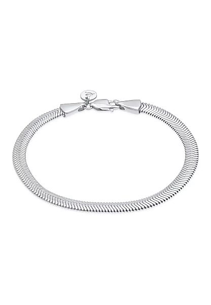 Elli Premium Armband "Flach Elegant Schlangenkette 925 Silber" günstig online kaufen