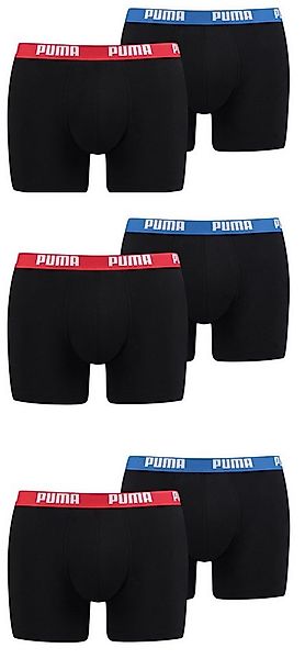 PUMA Boxershorts PUMA Herren Basic Boxershorts 6P (6-St., 6er Pack) günstig online kaufen
