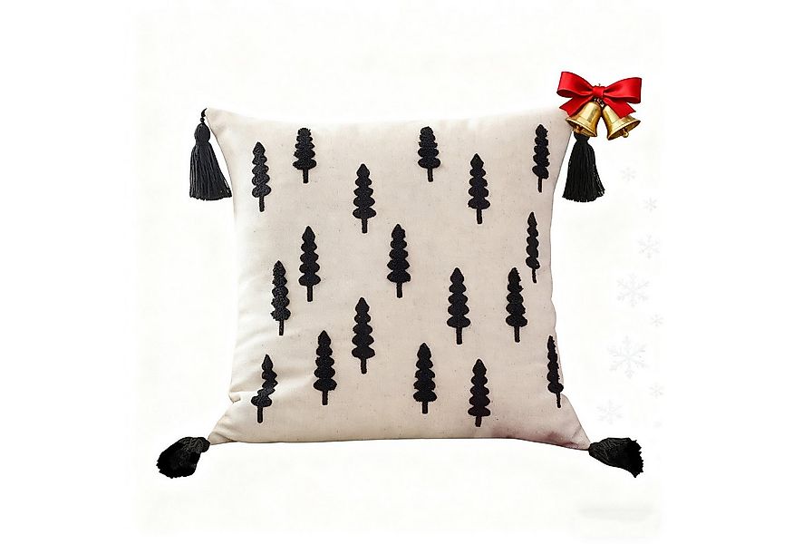 CLTYQ Kissenbezug Weihnachten Kissenbezug 1er Set Kissenbezüge 45x45cm Deko günstig online kaufen