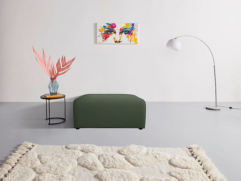 INOSIGN Polsterhocker "Koa, Hocker, passend zur Modulserie KOA", in Webstof günstig online kaufen