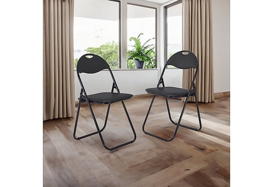 Raburg Klappstuhl Gästestuhl-Set zum Klappen, gepolstert, Metallgestell, Pa günstig online kaufen