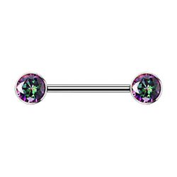 Taffstyle Intimpiercing Intim Titan Brustwarzenpiercing Kristall günstig online kaufen