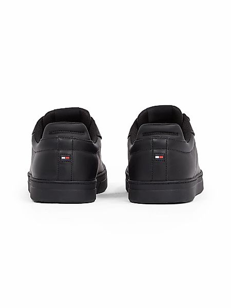 Tommy Hilfiger Sneaker "ICON COURT LTH FLAG ESS", Freizeitschuh, Halbschuh, günstig online kaufen
