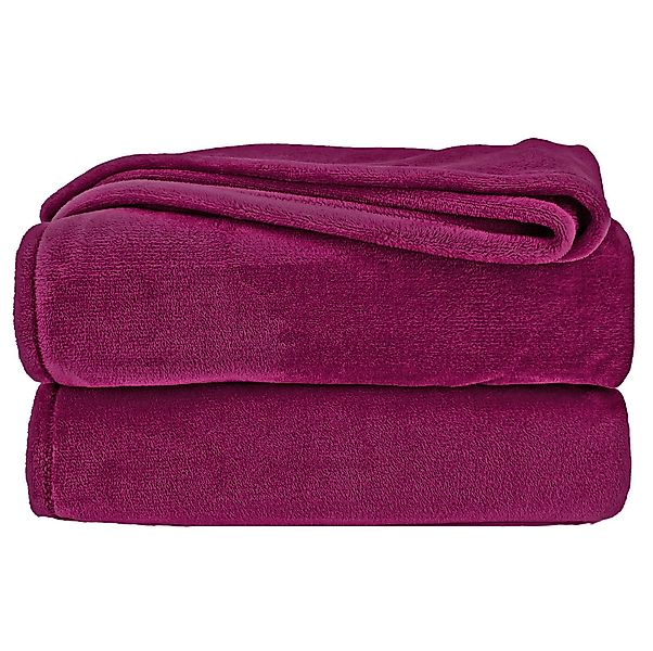 Wohndecke Premium Super Soft Flanell Kuscheldecke günstig online kaufen