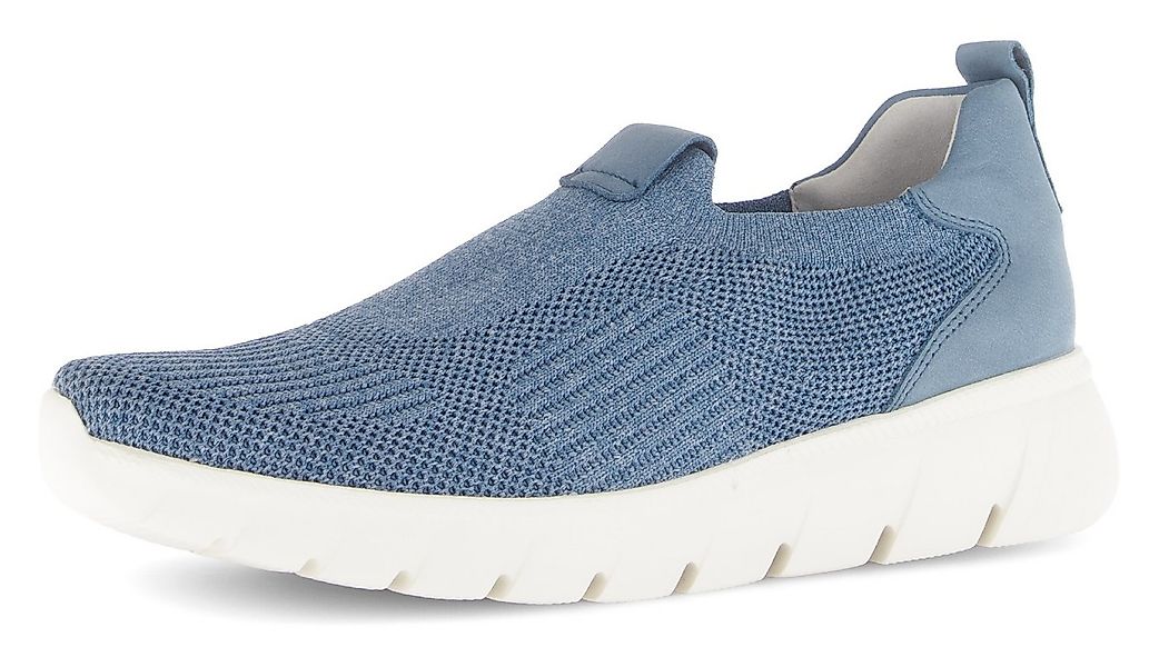 Gabor Slip-On Sneaker, Freizeitschuh, Halbschuh, Slipper mit Ziernähten günstig online kaufen