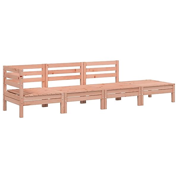 vidaXL Gartensofa 4-Sitzer Massivholz Douglasie 838052 günstig online kaufen