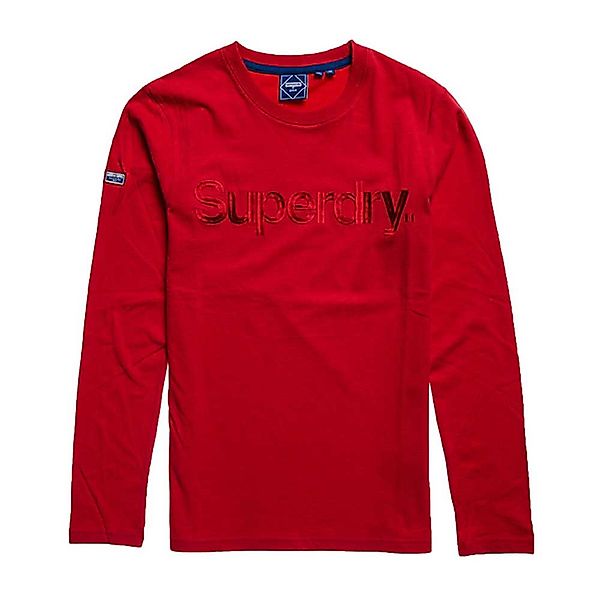 Superdry Core Logo Source Langarm-t-shirt M Hike Red günstig online kaufen