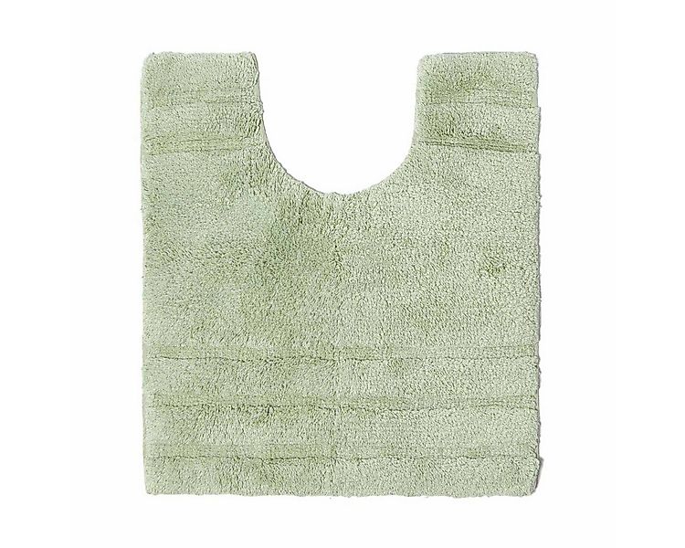 Homescapes Badematte WC Vorleger Spa Supreme Lindgrün, Höhe 30 mm, WC Vorle günstig online kaufen