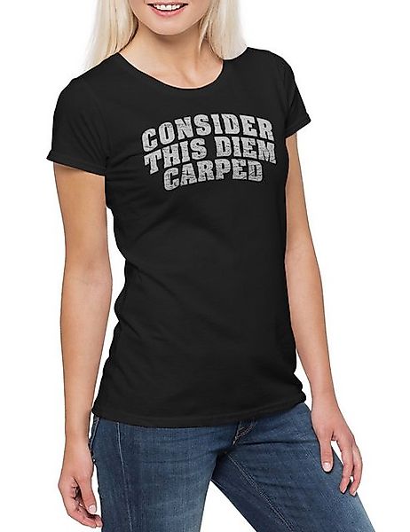 Urban Backwoods Print-Shirt Consider This Diem Carped Damen T-Shirt Horaz N günstig online kaufen