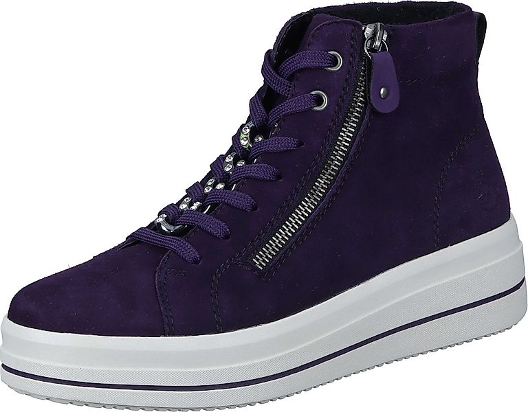 Remonte Stiefeletten Stiefel aus Veloursleder günstig online kaufen