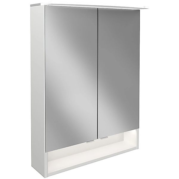 Fackelmann Spiegelschrank B.Style Eiche Natur 60 cm mit Softclose Türen günstig online kaufen