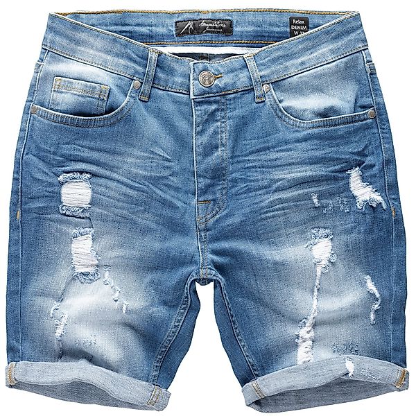 Amaci&Sons Jeansshorts SAN DIEGO Destroyed Jeans günstig online kaufen