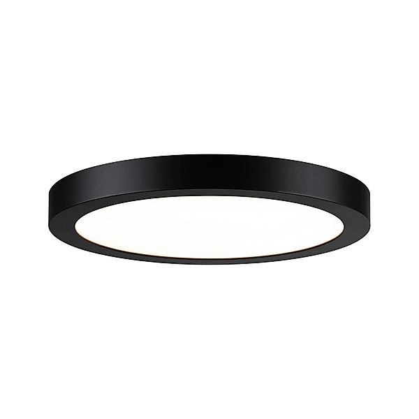 Paulmann "LED Panel Abia rund 300mm 22W 2200lm 2700K Schwarz" günstig online kaufen