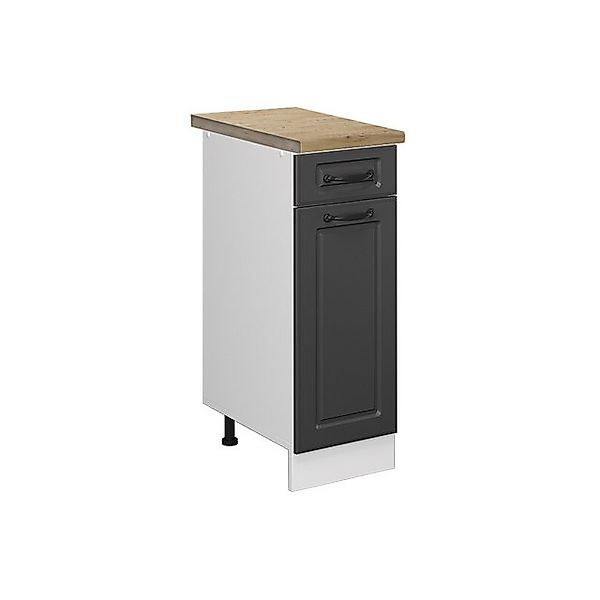 Vicco Unterschrank R-Line, Anthrazit Landhaus/Weiß, 30 günstig online kaufen