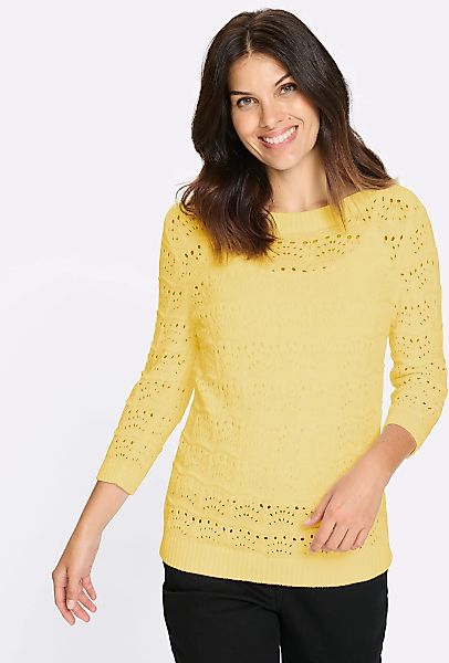 Classic Basics Ajourpullover "Ajour-Pullover" günstig online kaufen
